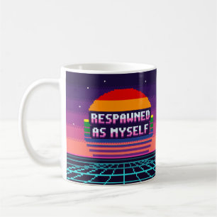 Als ich selbst wiederbelebt Stolz Pixel Tasse