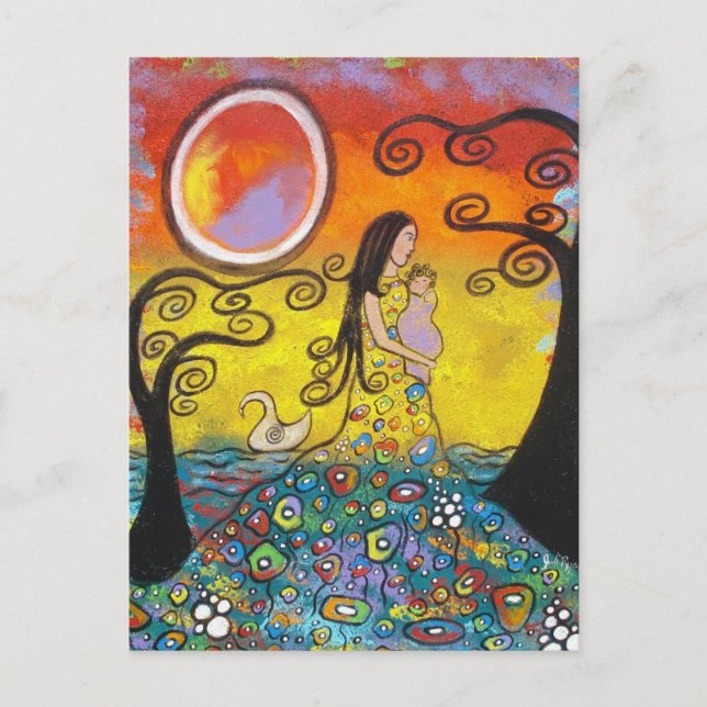 Als ich sie hielt, war alles anders als die Postka Postkarte (Vorderseite)