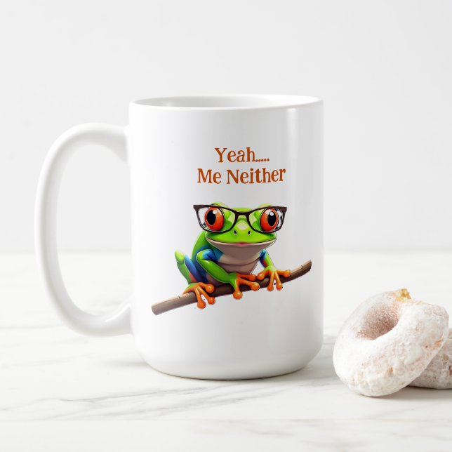 Als ich um deine Meinung bat Kaffeetasse (Mit Donut)