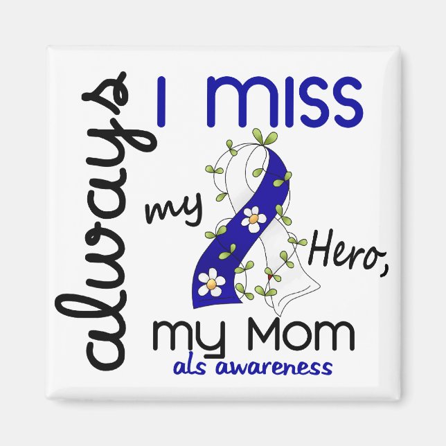 ALS Immer verzeihe ich meine Mama 3 Magnet (Vorne)