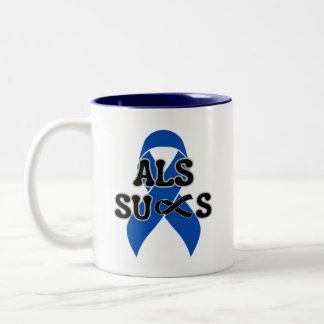 ALS IST ZUM KOTZEN ZWEIFARBIGE TASSE