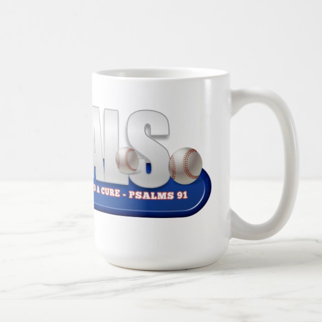ALS Klassischer Weißer Becher Kaffeetasse (Rechts)