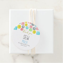 Als Knopfdruck niedliche Babydusche Geschenkanhänger