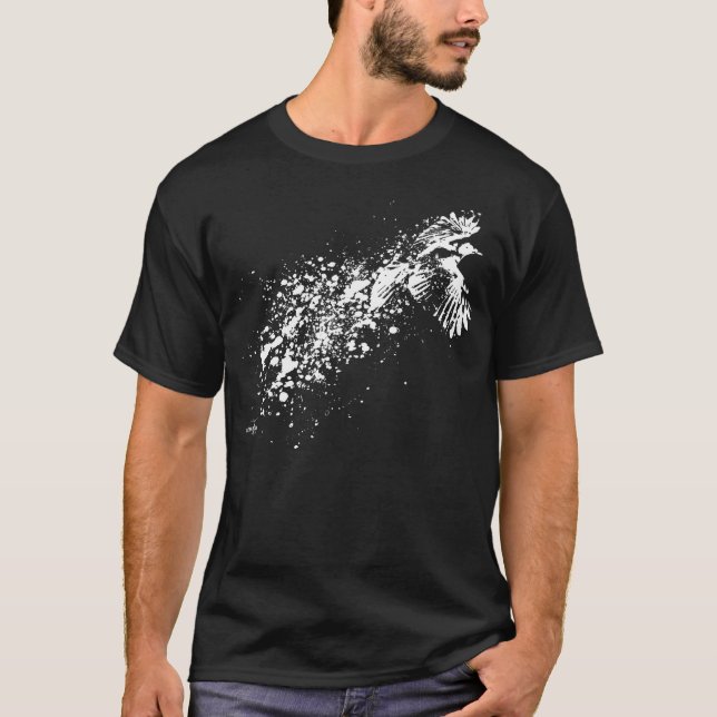 ...als Krähftefliegen T-Shirt (Vorderseite)