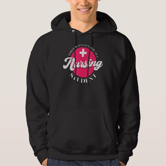 als Krankenpfleger Hoodie (Vorderseite)