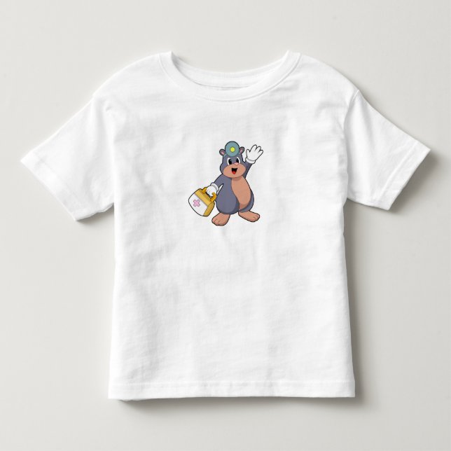 Als Krankenschwester mit Verbandskasten.PNG Kleinkind T-shirt (Vorderseite)