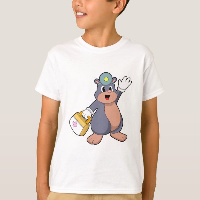 Als Krankenschwester mit Verbandskasten.PNG T-Shirt (Vorderseite)