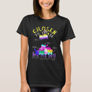 Als nicht binäre Flag Cat Pile Niedliche Nonbina a T-Shirt