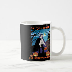 Als ob Halloween ich lustiges Halloween-Pi Kaffeetasse