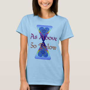 Als oben so unten T-Shirt