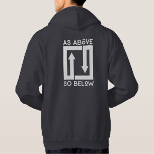 Als oben so unter Hoodie