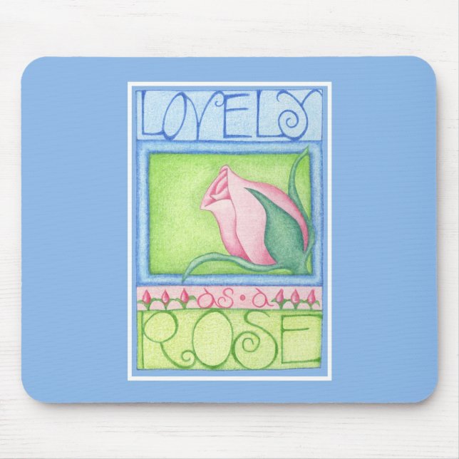 Als Rose Mousepad (Vorne)