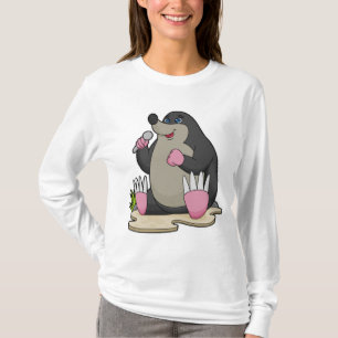 Als Sängerin mit Mikrofon T-Shirt