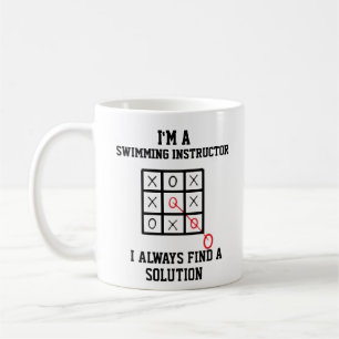 Als Schwimmlehrer finde ich immer eine Lösung Kaffeetasse
