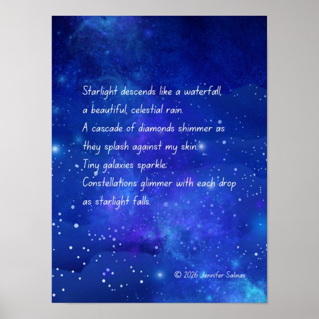 Als Starlight Falls Poster (Vorne)