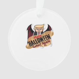 Als Vampire - Mache Halloween wieder groß. Klassis Ornament