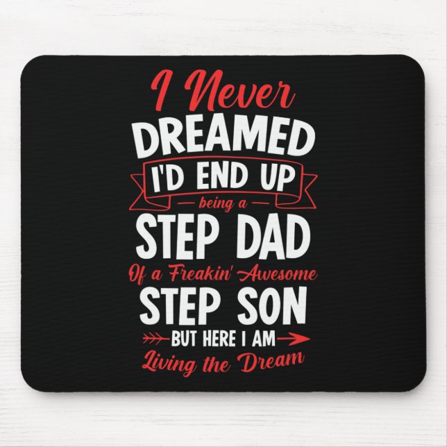 Als Vater eines Phantastischen Sprungsohns eines F Mousepad (Vorne)