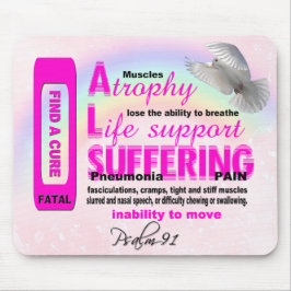 ALS Vertrauen in Gott Mousepad