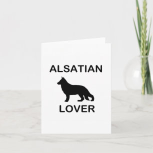 Alsatian Lover Karte