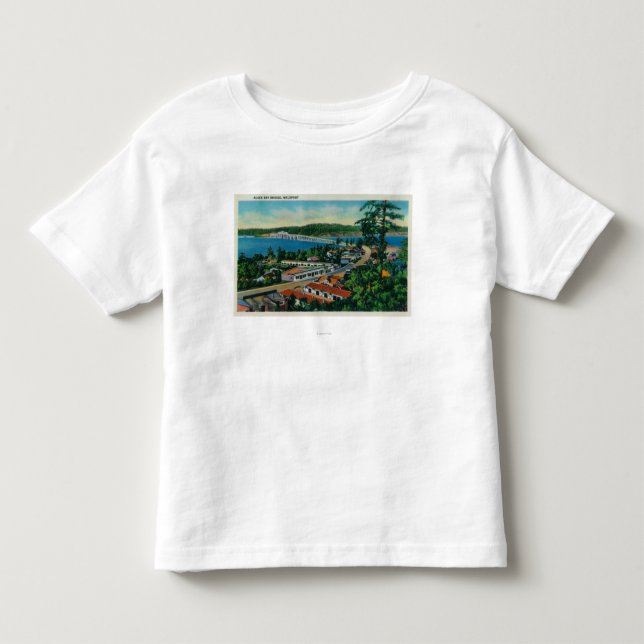Alsea Bucht-Brücke in Waldport, Oregon Kleinkind T-shirt (Vorderseite)