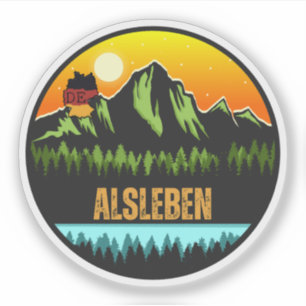 Alsleben, Deutschland Aufkleber