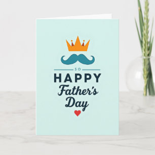 Also Alles Gute zum Vatertag Karte