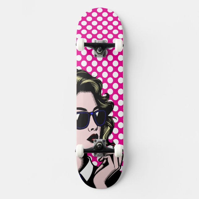 Also Chic Skateboard (Vorderseite)