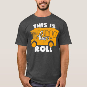 Also fahre ich Busfahrer-Busrente Rentner T-Shirt