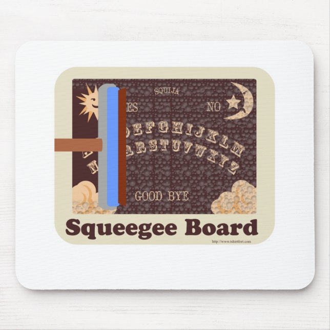 Also Freaky Squeegee Board Mousepad (Vorne)