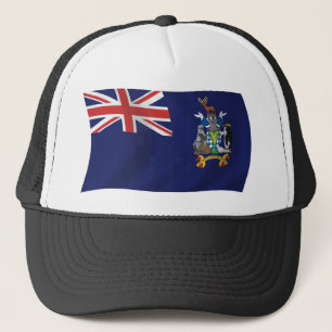 Also, Georgia und Sandwich Flag Hut Truckerkappe
