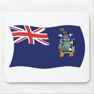 Also Georgia Und Sandwich Flagge Mauspad