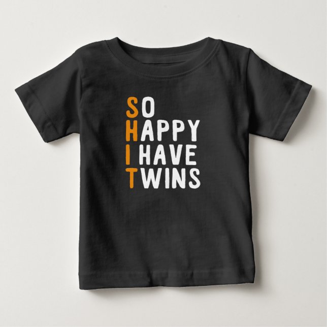 Also glücklich, dass ich zwei Siege habe Baby T-shirt (Vorderseite)