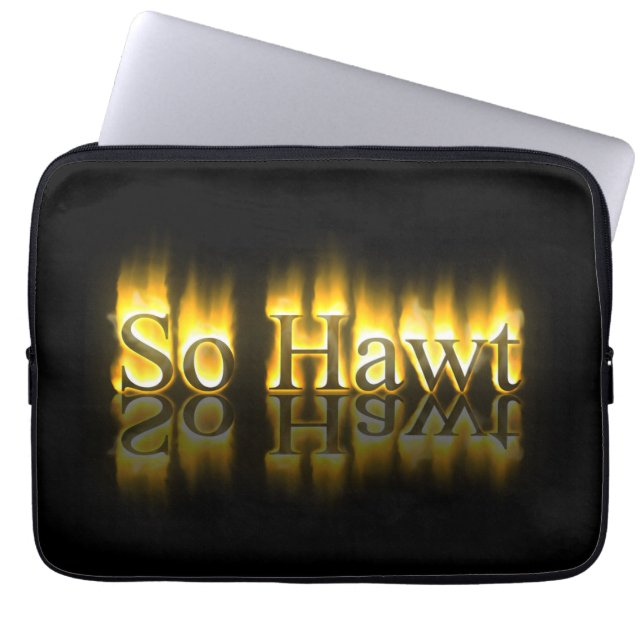 Also Hawt Laptopschutzhülle (Vorderseite)