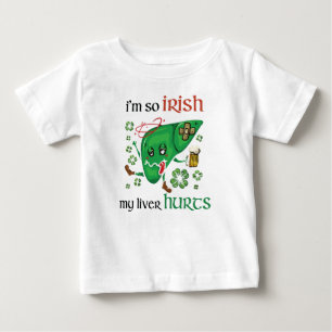 Also, irisch tut mir meine Leber weh Baby T-shirt