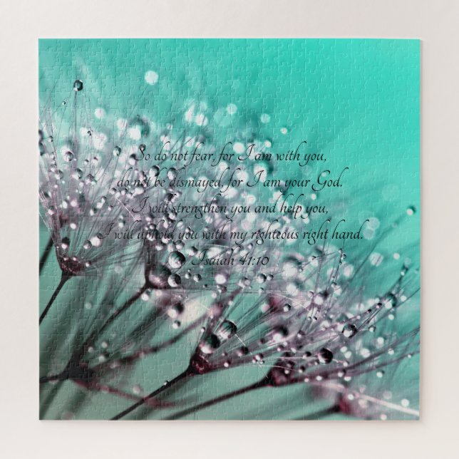 Also keine Angst vor Isaiah 41:10 Bibelverse (Vertikal)