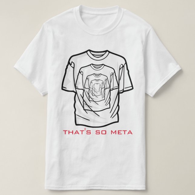 Also Meta T-Shirt (Design vorne)