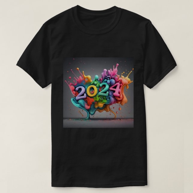 Also nette T - Shirt 2024 dizain sehr sehr nette D (Design vorne)