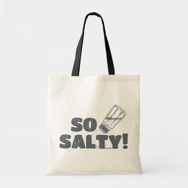 Also salty tragetasche (Vorne)