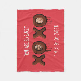 ALSO SCHWACH! Personalisierter Sonnentag Fleecedecke