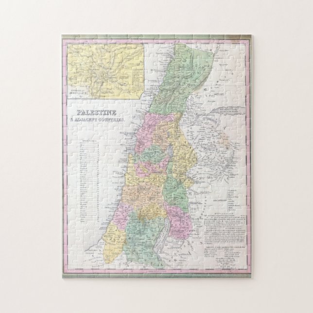 Alt 1836 Historischer Staat der Palästinensischen  (Vertikal)