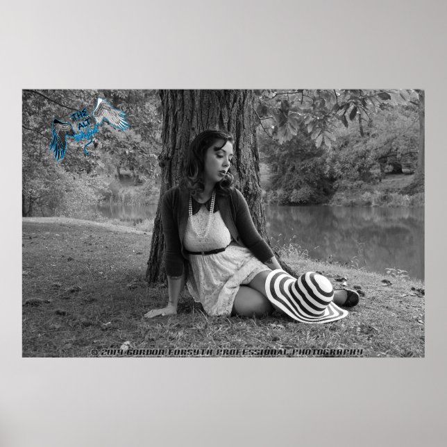 Alt Angel Resident pinup Model Lacey Poster (Vorne)