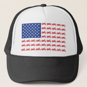 ALT-BIKE-FLAG-2-T-SHIRT TRUCKERKAPPE