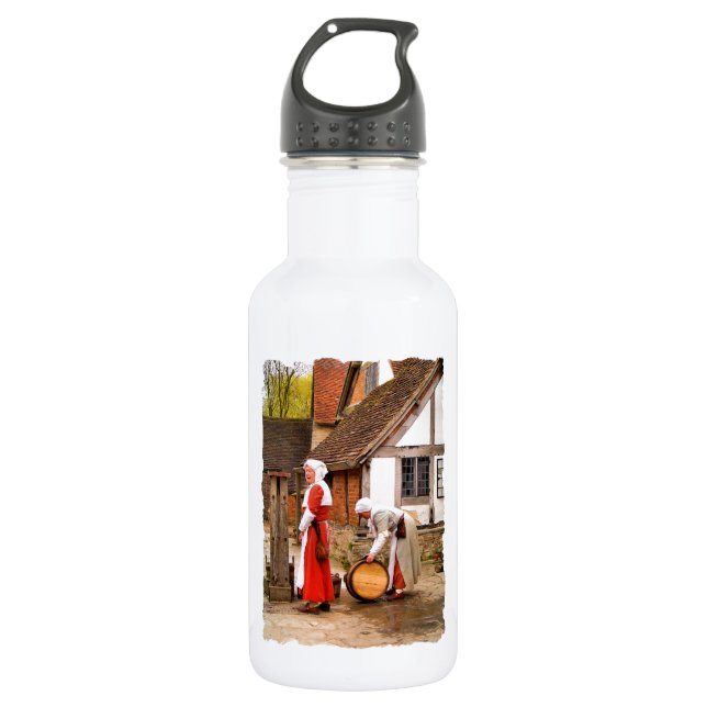 ALT ENGLAND EDELSTAHLFLASCHE (Vorderseite)