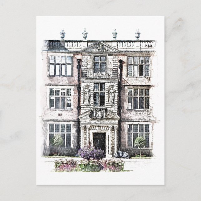 ALT ENGLAND POSTKARTE (Vorderseite)