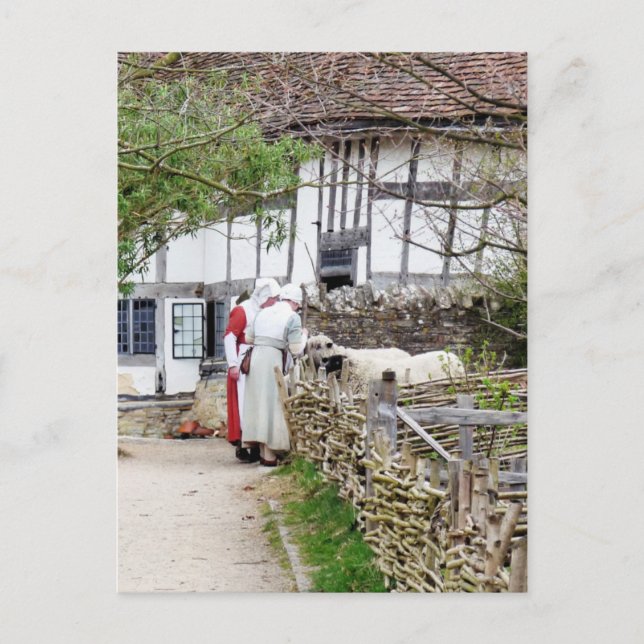 ALT ENGLAND POSTKARTE (Vorderseite)