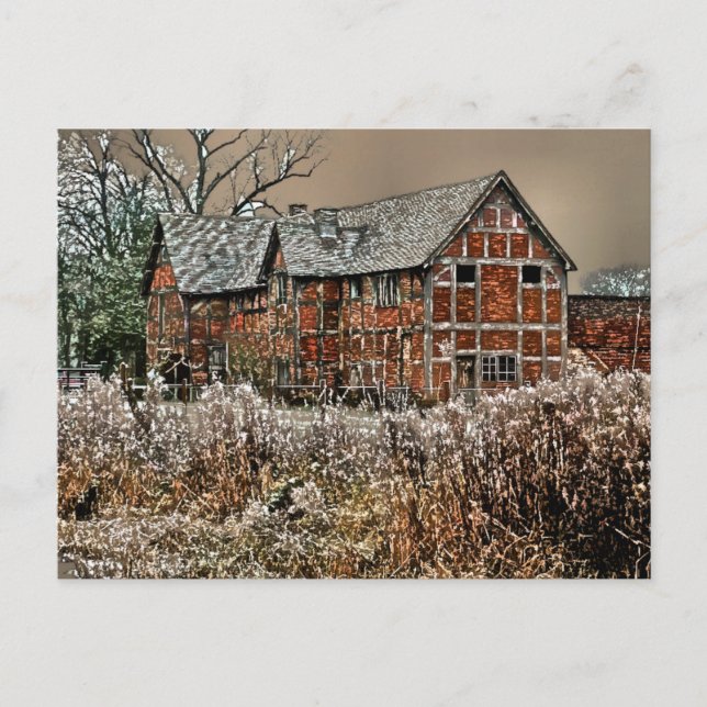 ALT ENGLAND POSTKARTE (Vorderseite)