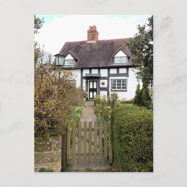 ALT ENGLAND POSTKARTE (Vorderseite)