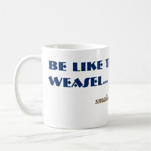 Alt Funny Hungry Weasel Woodland Animal Kaffeetasse