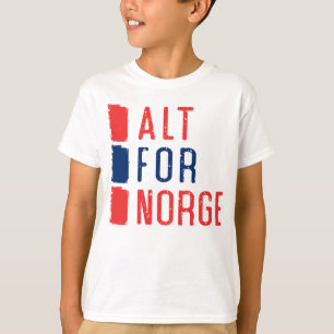 Alt für das norwegische Motto Tee Shirt