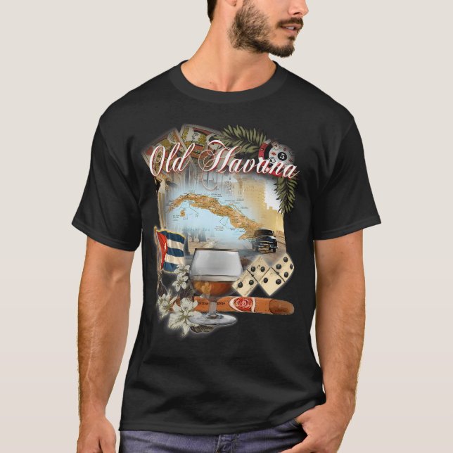 Alt-Havanna T-Shirt (Vorderseite)